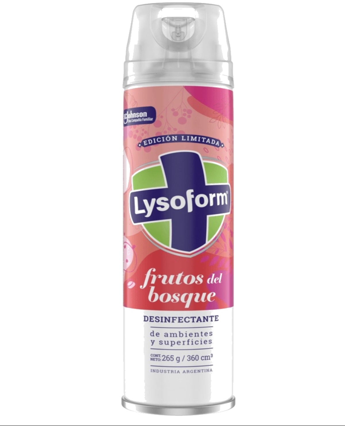 Desinfectante Lysoform Frutos del Bosque 360 Cm3